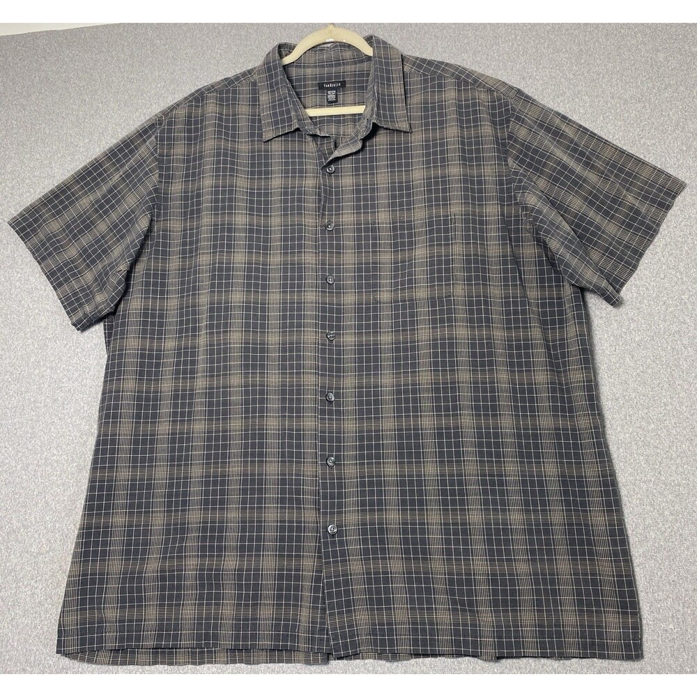 Van Hausen Menβs Shirt Short sleeves Size 3XLT